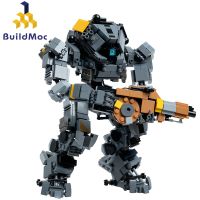 MOC Titanfalls Vanguard Ion-Class Titan Mecha ชุดบล็อกตัวต่อ BT-7274ดาบโรนินตัวต่อหุ่นยนต์ของเล่นเด็กของขวัญวันเกิด