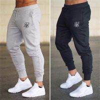 【ร้อน】 Sik Sik กางเกงวิ่งออกกำลังกายผู้ชาย Joggers ออกกำลังกายวิ่งกางเกงผู้ชายการฝึกอบรมกีฬา Leggings กีฬากางเกงขายาวเพาะกายถุงน่อง