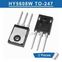 2ชิ้น HY5608 HY5608W ถึง-247 80V/360A N-Channel ทรานซิสเตอร์ใหม่แบบดั้งเดิม