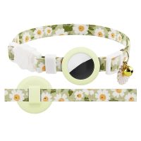 For Air Tag Cat Collar, Cat Collar, Kitten Collar Breakaway with Silicone Holder, for Girl Boy Cats