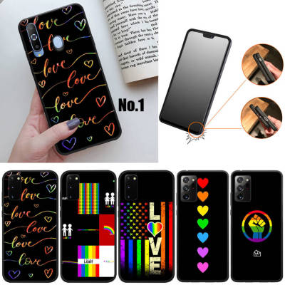 73GNN Love is Love Rainbow LGBT อ่อนนุ่ม High Quality ซิลิโคน TPU Phone เคสโทรศัพท์ ปก หรับ Samsung Galaxy A50S A40S A30S A20S A91 A81 A71 A51 A41 A21S A70 A50 A30 A20 A12 A13 A22 A31 A11