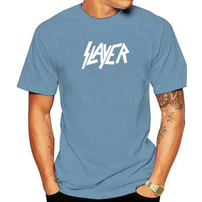 Slayer T-Shirt Metal Band Style Streetwear Hip Hop Tshirt Party Tops Shirt Cotton Mens Top T-Shirts Party Dominant