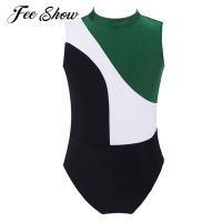 ✖✖ Girls Kids Gymnastics Leotards Dancewear Children Sleeveless Gym Dance Unitards Ballerina Ballet Dancing Costumes Practice Wear