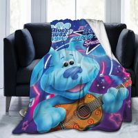 2023 in stock Blues Clues And You Blues Sing-Along Custom Sofa Blanket Ultra-Soft And Warm Throw Blankets For Couch/Bed/Outdoor ，Contact the seller to customize the pattern for free