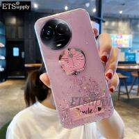 เคสโทรศัพท์11X Realme 5G ประกายดาวดวงจันทร์ซิลิโคนนิ่มใสลายการ์ตูนแมวป้องกันการตกเคสด้านหลัง Realme 11 11X