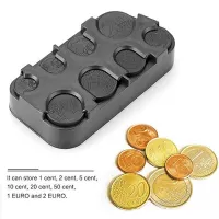 【CW】◎  Hot Sale Car Coin Changer Kids Wallet Plastic Purse Organizer Dispenser Cases