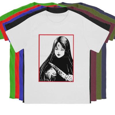 Men TOMIE-3 T-shirts Junji Cotton Tops Vintage Men T Shirts Camisas Tee Shirt Promotion T-Shirts Men Graphic Tee Fathers Day