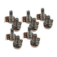 Guitar Small Size Pots Potentiometers For Guitar Bass Parts (Pack Of 10)