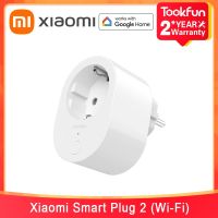 Global Version Xiaomi Mi Smart Plug 2 (Wi-Fi) Google Assistant Wireless Switch 3680W Max EU Power Adapter Socket Remote Control Shoes Accessories