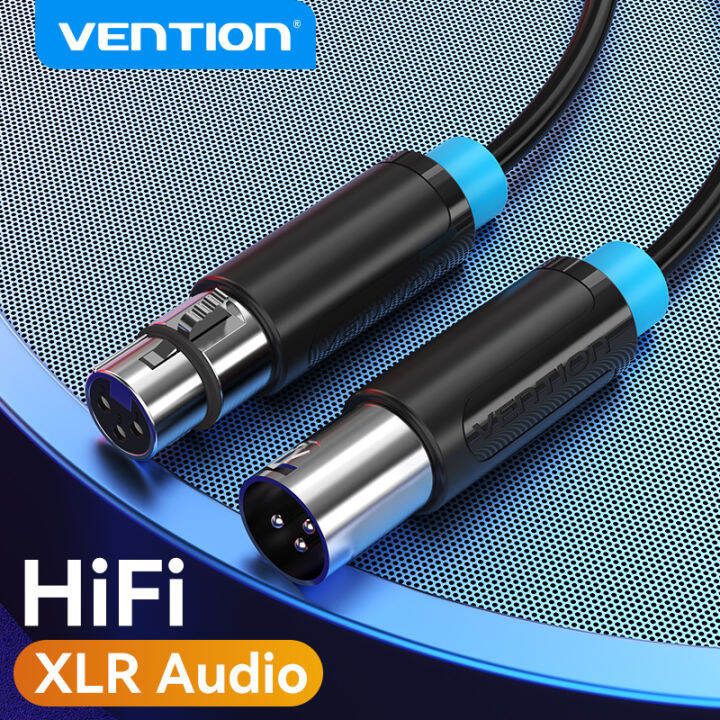 Vention XLR Cable Microphone Male to Female Extension Aux Audio Sound