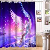 【CW】❣✟❅  The Elf angel Personalized Custom Shower Curtain  MORE SIZE SQ0515-33