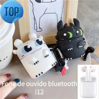 Hot Tws inpods i12 หูฟังอินเอียร์บลูทูธ ไร้สาย มินิไฮไฟ เล่นเพลง สำหรับนักเรียน นักกีฬา การควบคุมแบบสัมผัส เข้ากันได้กับระบบ Android และ Xiaomi พร้อมกับเคสป้องกัน ลายการ์ตูน