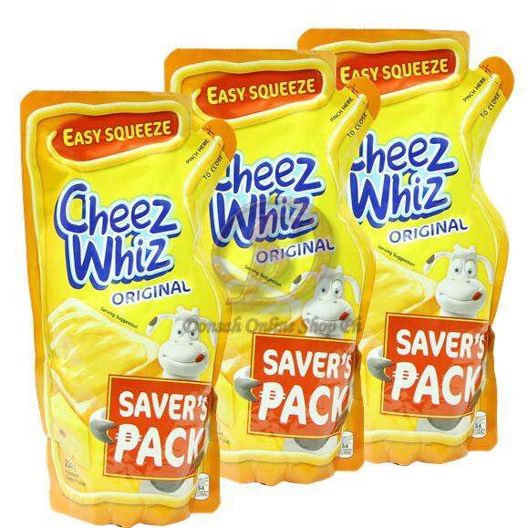 Cheez Whiz Plain 210g 3 packs Lazada PH