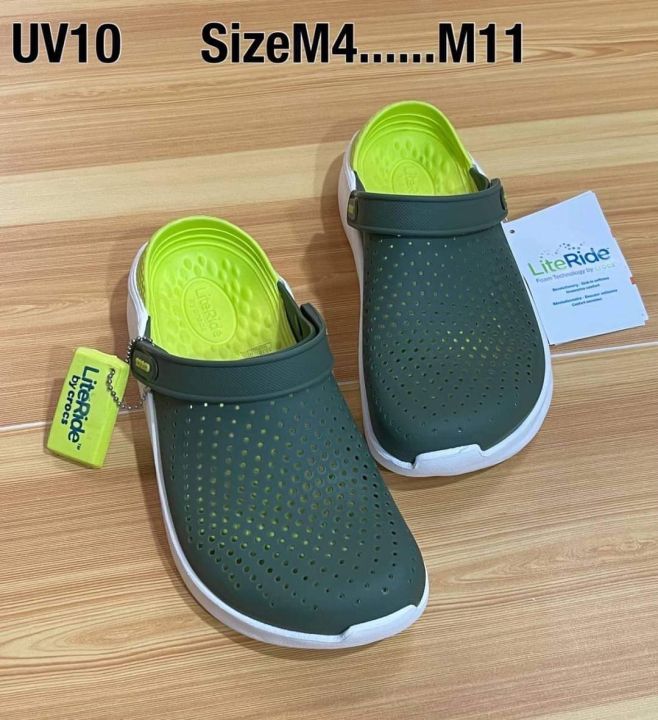 รองเท้าแตะคร็อก-แบบสวม-รองเท้าราคาถูก-สวมใส่สบาย-size-37-44-สินค้าถ่ายจากงานจริง-รับประกันสินค้าตรงปก100