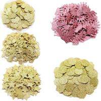 hot【cw】 100pcs/Pack Glitter Gold Paper Birthday Wedding Table Scatter Decoration Star