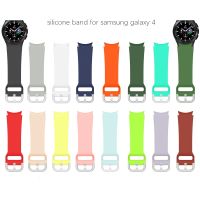 Tali Jam Tangan Silikon Olahraga untuk Jam Tangan Samsung Galaxy 4 Klasik 5 Pro 46 42Mm Tali untuk Jam Tangan Galaxy 4 40Mm 44Mm 45Mm Gelang