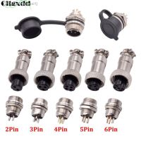 ▩✟☸ 1pcs GX12 2/3/4/5/6/7 Pin Aviation Connector 12mm Male Female RS765 Circular Air Socket Plug Electrical Wire Panel Connector