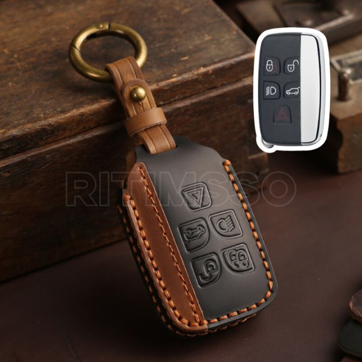 5-buttons-leather-remote-car-key-shell-case-cover-for-land-rover-lr4-for-range-rover-sport-evoque-for-jaguar-xj-xjl-xf