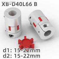 XB D40L66B Three Jaws Coupler Aluminium Plum Flexible Shaft Coupling Motor Connector CNC Flexible Couplings15mm-22mm