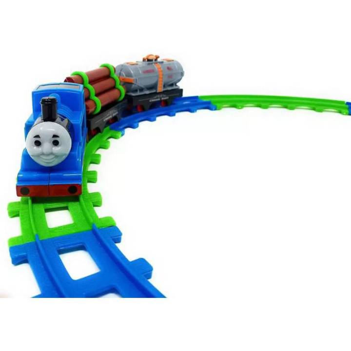 รถไฟโทมัส-thomas-train-แบบ-3-หรือ-5-ตอน-มาใหม่-รถไฟแบบคลาสิค-3ตอน-พร้อมราง-สำหรับเด็กๆ-ห้ามพลาด