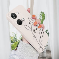 เคสโทรศัพท์สำหรับ OnePlus Nord 3 5G Ghibli Miyazaki Hayao เพื่อนบ้านเคสโทรศัพท์ของฉันปลอกซิลิโคนของเหลวทรงสี่เหลี่ยมดั้งเดิมคลุมทั้งหมดเคสป้องกันทนแรงกระแทกกล้อง