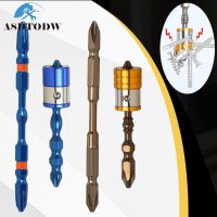 (LONG FA hardware)1/4นิ้ว Hex Shank ไขควงแม่เหล็ก Bits ตั้ง PH2 Magnetic Phillips Cross Screw Electric Power Driver Bit Set