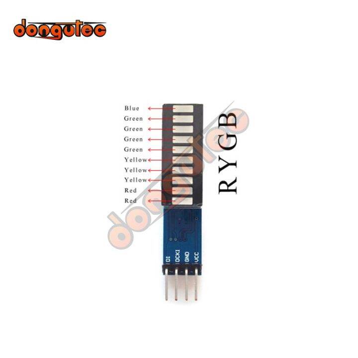 LED Bar Strip LED Module 10 Segment Strip Digital Tube Light Emitting ...