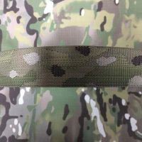 25มม. 38มม. 50ม. กว้าง1ม. ความยาวทหาร multicam MC สายรัด jacquard DIY MOLLE เข็มขัดสายคล้องคอ knot2023