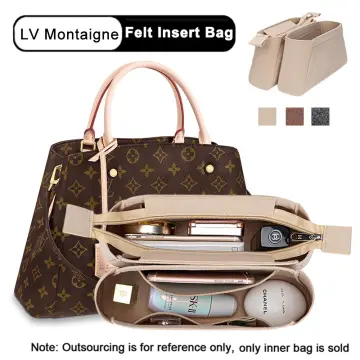 soft and light】FOR lv loop bag organiser insert bag in bag multi