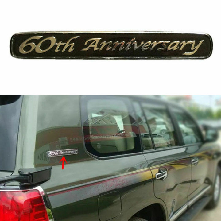 60th-anniversary-rear-quarter-panel-auto-car-emblem-badge-decal-sticker