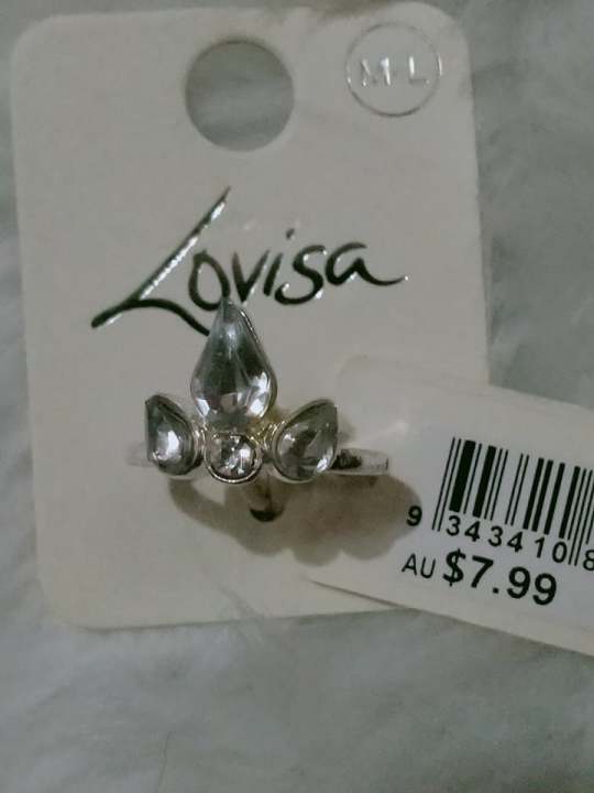 Gemstone Rings from Lovisa for Women in Silver