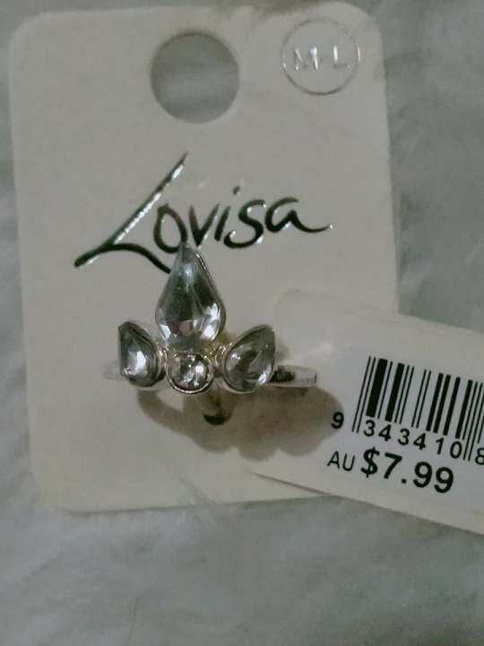 Gold Three Stone Ring Set - Lovisa