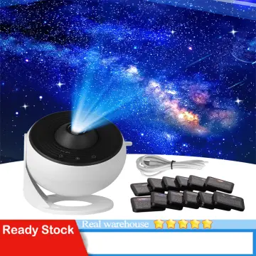 POCOCO Star Projector,Galaxy Lite Home Planetarium Galaxy Projector with  Real Starry Skylight Presentation,Night Light Ambiance