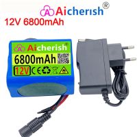 Original Full Capacity12.6V Charger 12V 6800Mah 6.8Ah Rechargeable Li-ion Battery 18650 BMS Lithium Batteries Packs Protection B