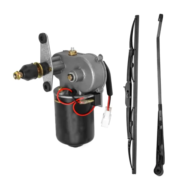 1 Set DC12V 30W Universal UTV Electric Windshield Wiper Motor Kit Wiper