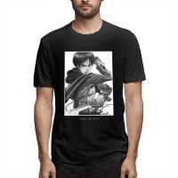 ขายดี เสื้อยืดคอกลม แขนสั้น พิมพ์ลาย Eren Jager Attack On Titan Overd สไตล์เรโทร สําหรับผู้ชาย NKhoah69HEmogc05  ELWL