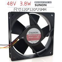 Taijun TAJUN KDE4812PTB1-6A 48V 3.8W 12 cm 12025 third-line cooling fan