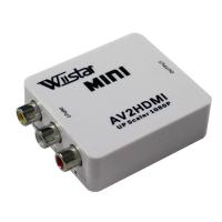 【Best-Selling】 ODM Auto Parts Wistar AV2HDMI Upscaler 1080P PS 2 DV Adpter เอวีอาร์ซีเอไปยังเครื่องแปลงวิดีโอ HDMI