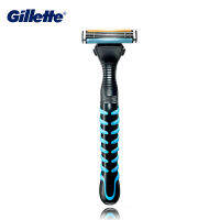 WholesaleGillette Vector 3 Safety Razor เครื่องโกนหนวดด้วยมือสำหรับผู้ชายเครื่องโกนหนวดเรียบการดูแลผิวหน้าการโกนหนวดเครา1มีดโกน Handle1ใบมีดจัดส่งฟรี