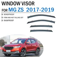 สำหรับ MG ZS 2017 2018 2019รถหน้าต่าง D Eflector Visors S Hade อาทิตย์ฝนยามปกโล่กันสาดตัดอุปกรณ์เสริมในรถยนต์