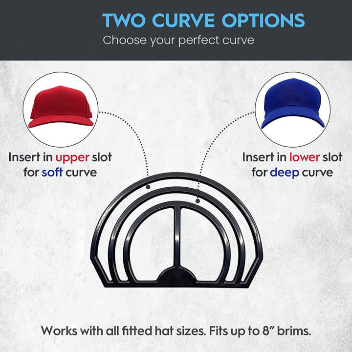 เครื่องมือดัดขอบโค้ง1-2-2-3-มืออาชีพสำหรับหมวกเข้ารูปปีกงอโค้งอุปกรณ์ยึดแบบโค้ง-abs