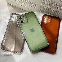 13 เคสมือถือ TPU แบบนิ่ม ปกป้องกล้องแบบเต็มรูปแบบ สีเทาดำ สำหรับ 12 Pro Max 8 X 11 SE2020 Max MAX 12 XS Pro mini 7plus Xr 8plus