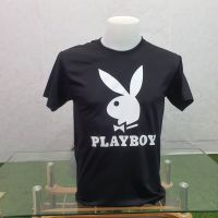 เสื้อ Playboy ราคาเริ่ม 150 บาท (ผ้าดี cotton100, สกรีนแบบเฟล็ก PU)