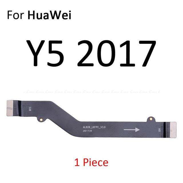 เมนบอร์ดหลักเชื่อมต่อจอแสดงผล-lcd-สายเคเบิ้ลยืดหยุ่นสำหรับ-huawei-y9-y7-y6รุ่น-prime-pro-2019-2018-y5-gr5-2017