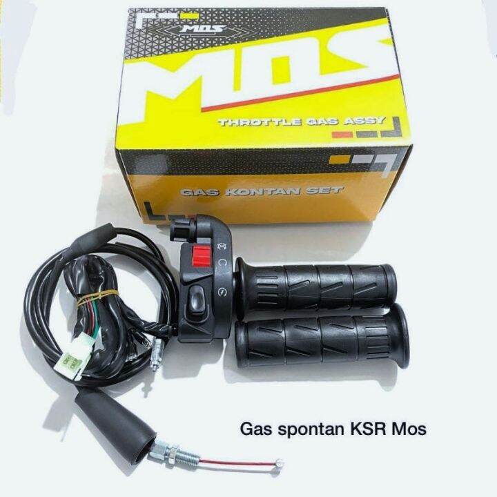 Gas Kontan Spontan Holder Saklar Kanan Ksr Set Kabel Gas Handgrip Kaze