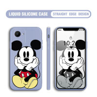 เคสโทรศัพท์ Realme C30S ลายการ์ตูน Micke Mouse สี่เหลี่ยมแบบดั้งเดิมปลอกซิลิโคนเคสป้องกันทนแรงกระแทกกล้องคลุมทั้งหมด