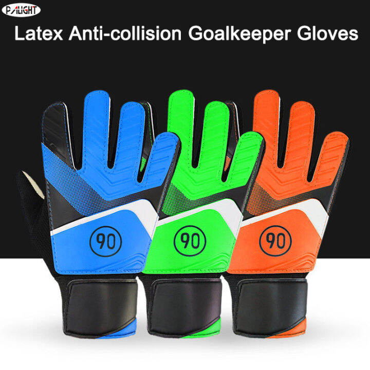 PAlight 1 Pair Football Goalkeeper Gloves For Boys Kids Children Youth