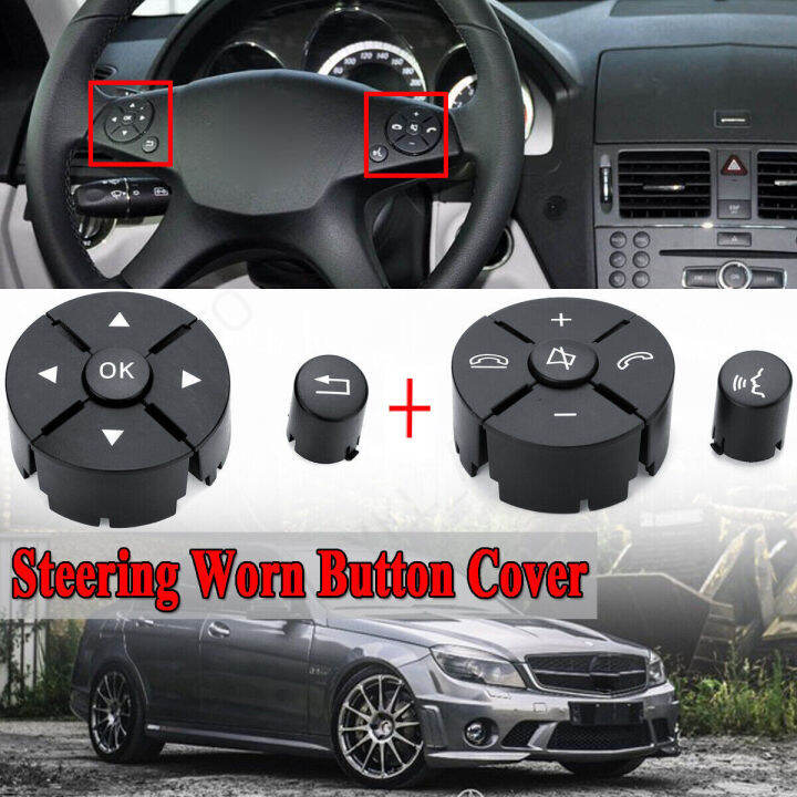 Steering Wheel Switch Button For Mercedes Benz W204 W212 C200 E260 E320