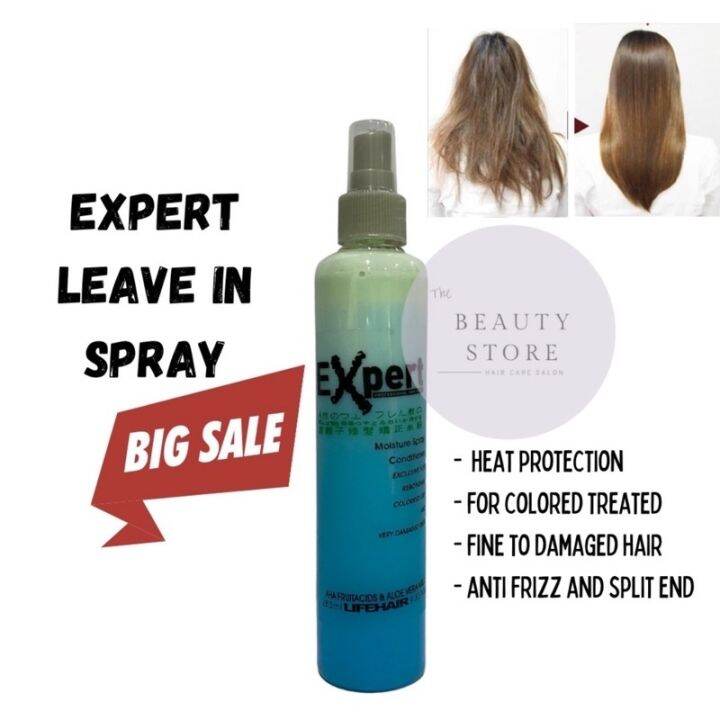 NEW Expert Detangle Heat Protection Leave in Spray Keratin Rambut