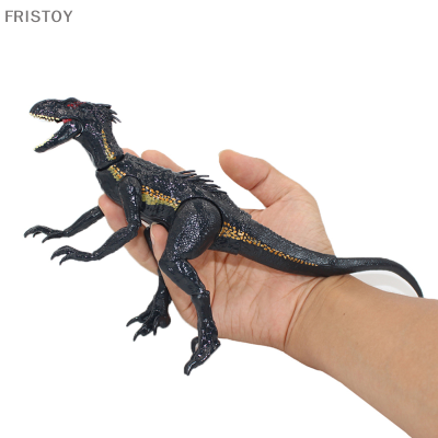 FRISTOY Jurassic World Park Indoraptor Velociraptor ของเล่นตุ๊กตาขยับแขนขาได้ไดโนเสาร์ที่ใช้งานอยู่